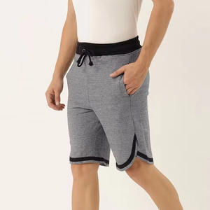 Pantalones cortos para correr de verano para hombre, pantalones cortos deportivos informales para correr, patrón de ondas, Color sólido, cordón suelto, seco, pantalones cortos deportivos para gimnasio - Product Image 2