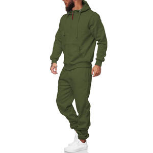 Custom High Quality Cotton Tracksuit Men <b>Hoodie</b> And Jogger Set Oversized Pullover Hoodies Sweatpants Washed 2Pcs Set For Men - Product Image 4