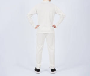 Venta al por mayor personalizado llano entrenamiento cuello redondo chándal de alta calidad Streetwear hombres chándal - Product Image 6