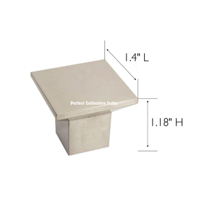 Boutons de porte de tiroir en zinc massif de quincaillerie d'armoire en acier inoxydable de vente chaude avec poignée de traction en T pour la cuisine et la chambre à coucher - Product Image 2