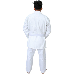 Uniformes de Jiu Jitsu Brasileño al por Mayor Directo de Fábrica, Logos Personalizados, Kimonos de Artes Marciales 100% Algodón Transpirable OEM 450g Unisex - Product Image 4