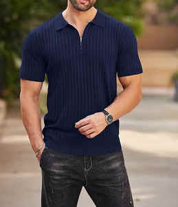 Camisetas de golf de calidad superior bordadas personalizadas para hombres-Ideal para marcas y promociones - Product Image 3