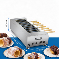Machine à gâteaux cheminée professionnelle 8 tiges, appareil de cuisson électrique pour boulangerie, café, restaurant, pâtisserie, entreprise alimentaire