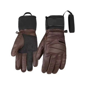 Esquí Snowboard Mitones 100% Cuero Invierno Esquí Mitones Personalizado Snowboard Cálido Impermeable Transpirable Guantes de esquí - Product Image 2