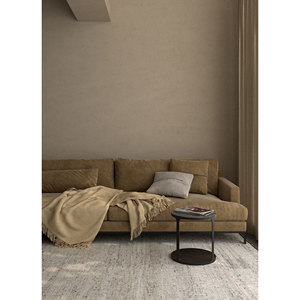 พรมขนสัตว์ถักมือสีเบจน้ำตาล ขนาด 10 มม. ลายAbstract สำหรับห้องนั่งเล่น พรมรูปสี่เหลี่ยมผืนผ้า พรมปูพื้นห้องโถง รุ่น Reb-1184 Puzzle - Product Image 5