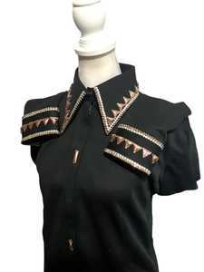 Chemise d'équitation en spandex de haute qualité 100% Western Showmanship avec des caractéristiques durables - Product Image 4