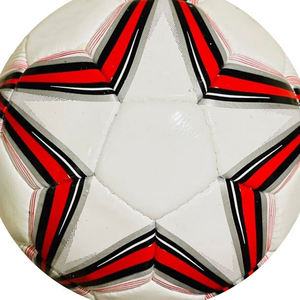 Ballon de football cousu à la main, prix bas, meilleur design, tendance, qualité supérieure, logo personnalisé, ballon de football pakistanais - Product Image 2