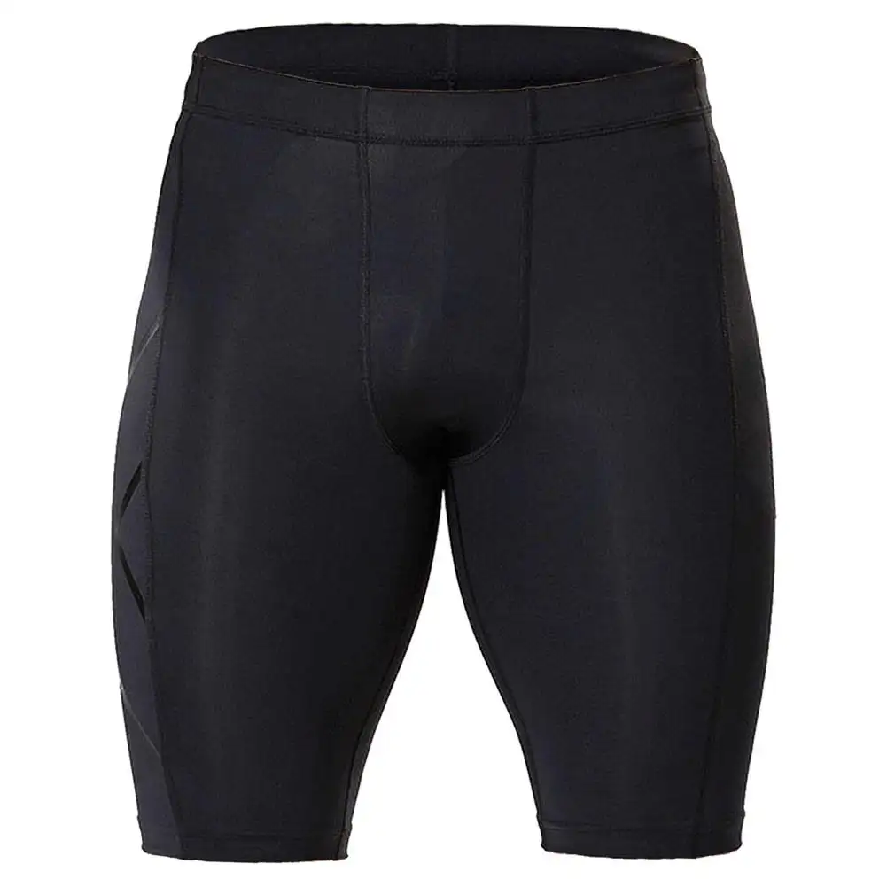 Top Quality Stretchable Men's Performance Compression Shorts Quick Dry Sports Tight Stretch Pants With Custom Logo