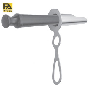 Spéculum rectal intestinal à long manche chromé, instrument chirurgical manuel certifié CE, instrument chirurgical de classe I de haute qualité - Product Image 3