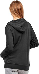 Sudadera con capucha para mujer, con cremallera, informal, cálido, para invierno - Product Image 2