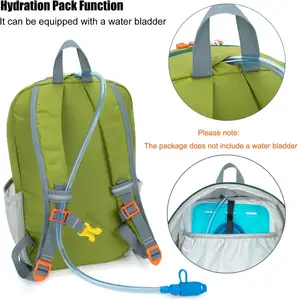 NPOT Little Kids Hiking Backpack for Boys or Girls  Small Daypack for Camping or Travel