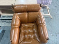 Fauteuil de salon de détente, en cuir microfibre doux et durable, personnalisable, une place, meubles de maison, appartement, hôtel