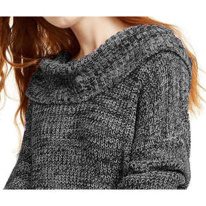 Cardigan con Collo a Cappuccio per Ragazzi American Rag, Maglione Nero con Decorazioni Floreali e Colletto a Fiocco, per Inverno e Autunno, Taglia Large - Product Image 2