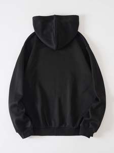 เสื้อฮู้ดมีซิปประดับพลอยเทียมสำหรับผู้หญิงแจ็คเก็ตมีฮู้ดแบบลำลองสำหรับทุกเพศเสื้อฮู้ดแบบขาด - Product Image 5