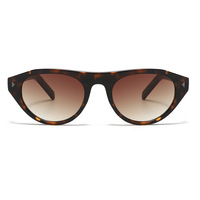 Lunettes de soleil œil de chat, monture complète en écaille de tortue, protection UV400, protection solaire unisexe pour adultes