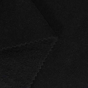 Wholesale Heavyweight Boys High Quality Napped 260~270gsm 100% Polyester One Side Brushed French Terry <b>Fleece</b> Hoodies Fabric - Product Image 5