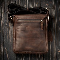 Sac messager en cuir véritable fait main, sculpté, de haute qualité, style classique, sac pour ordinateur portable, sac de bureau, pour professionnels, artisanat