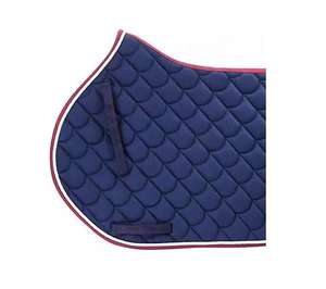 Tapis de selle antidérapant en gel avec logo personnalisé disponible en gros Tapis de selle à basse quantité minimale de commande Horse Tack - Product Image 2