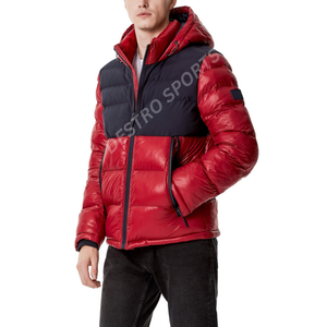 Chaqueta Acolchada de Algodón con Cierre Largo Negro de Alta Calidad, Marca North Face, para Mantener el Calor, Ropa de Invierno para Hombre, Talla Adulto - Product Image 5