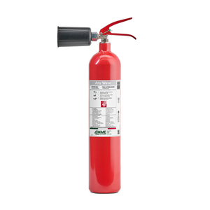 Extincteur portable CO2 de haute qualité EMME ANTINCENDIO 23020-74 2 kg Fabriqué en Italie Certifié EN 3-7 - Product Image 1