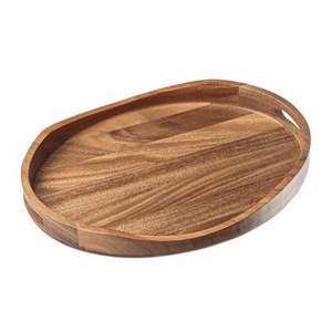 Vente chaude Plateau De Luxe En Bois Décor De Table avec Impression Personnalisée Home Party De Mariage À La Main Plateau De Service - Product Image 5