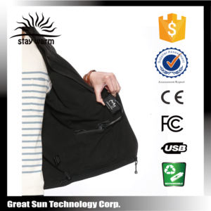 เสื้อกั๊กให้ความอบอุ่นสำหรับทุกเพศ, เสื้อกั๊กให้ความอบอุ่นน้ำหนักเบามี3แผ่นให้ความร้อนคาร์บอนไฟเบอร์ - Product Image 6