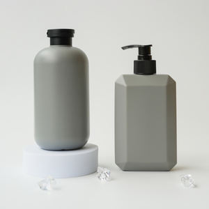 Suministro OEM que vende HDPE 350ml Botella de bomba Embalaje de líquido cosmético multicolor para champú Oferta caliente de marca OEM - Product Image 5