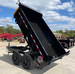 Remolque de Volteo de Alta Resistencia 2026, 6×10, 10K, Eje Tándem, Laterales de 2 pies, Puerta Abatible, Lona - Product Image 3