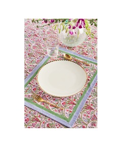 Mantel individual de lino a rayas tejido a mano para decoración de mesa de comedor de granja rústica con estilo natural Boho chic - Product Image 3