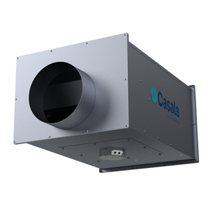 Ventilatore centrifugo SBC-3 355 EEC in scatola a basso profilo con flange circolari, alloggiamento in acciaio zincato, motore EC, classe IP44 B; Gamma - Product Image 1