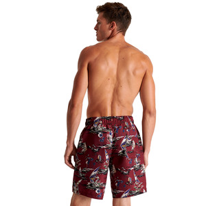 Boardshorts extensibles décontractés pour hommes Quick Dry 100% Polyester Surf Beach Shorts personnalisés couleur unie Boardshorts en gros - Product Image 3