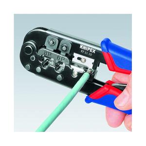 Knipex Western Plugs Burnished Crimping Pliers Multi-Component Grip Handles for <b>Wire</b> Crimping - Product Image 2