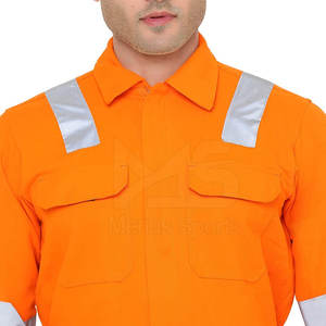 Abrigo cálido ignífugo para clima frío, a prueba de viento, reflectante, antiestático, anticorte, chaqueta de seguridad de nailon, ropa de moda - Product Image 6