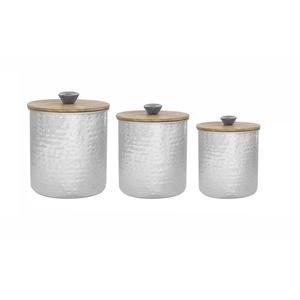Boîte de rangement en argent de qualité supérieure faite à la main nouveau récipient à café décoratif meilleure vente boîte de conserve élégante classique - Product Image 6