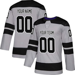 Camisetas de Hockey sobre Hielo al por Mayor, Diseño Personalizado de Fábrica OEM, Logotipo Frontal, 100% Poliéster, Ropa de Equipo, Resistentes al Viento y Transpirables - Product Image 6