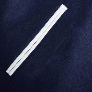 Chaqueta de béisbol universitaria de talla grande para hombre, chaqueta de lana retro con mangas de cuero, bombardero informal con letras y logotipo personalizado bordado - Product Image 6