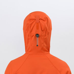 Chaqueta de Invierno para Hombre con Logotipo Personalizado, Impermeable, Gruesa, de SoftShell, con Cuello Alto, Estilo Casual, Diseño Sólido, Cierre de Cremallera, Material de Poliéster - Product Image 2