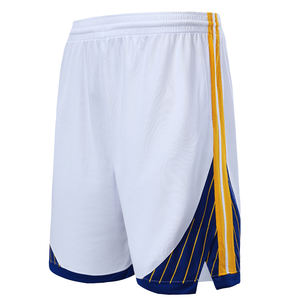 Short de basket-ball personnalisé pour hommes avec logo brodé par sublimation vente en gros OEM service style décontracté - Product Image 6