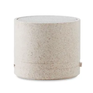 Haut-parleur Bluetooth rond personnalisé avec basses profondes, gadgets promotionnels pour fêtes - Product Image 6