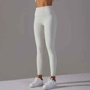 Leggings Bell-Bottoms Ejercicio Yoga Pantalones Mujeres Fitness Hip Lifting Cintura alta Nake Outside Sports Venta al por mayor Logotipo personalizado - Product Image 4
