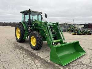 JOHNN DEERE 6105E 4WD Mini tracteur 4x4 Type d'entraînement 25-120HP 70-100HP tracteur de marche nominal pompe à moteur boîte de vitesses pour - Product Image 5