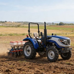 Tracteur agricole 4x4 de 50 CV, tracteur agricole abordable complet d'accessoires pour l'Afrique, l'Amérique du Sud et les grandes plantations - Product Image 6
