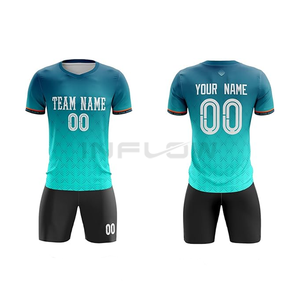 Camiseta de fútbol personalizada para hombre de diseño creativo, ropa deportiva de secado rápido de manga corta para entrenamiento de verano, ropa de fútbol con logotipo impreso - Product Image 5