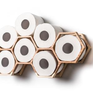 2025 HOT ITEM Porte-serviettes de cuisine moderne, comptoir personnalisable en métal et bois Porte-rouleau de papier essuie-tout de cuisine - Product Image 1