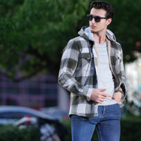 Chemise-veste en flanelle de laine unie pour homme, sur mesure, boutonnée, formelle, grande taille, épaisse, chaude, pour le printemps, vêtement de travail, fabriquée en Turquie