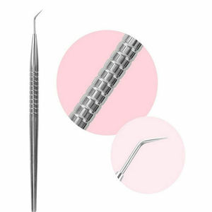 Isolateur de cils en acier inoxydable coloré outils de levage de cils Logo personnalisé haute qualité Gel Perming bâton peigne à sourcils pour - Product Image 1