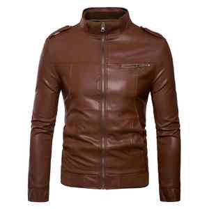 Chaqueta de cuero profesional de cuero genuino, servicio OEM - Product Image 5