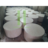 Vente chaude OEM Conçu À La Main Nacre Incrustation Table Basse Personnalisable Meubles De Salon Direct Vietnam Usine HNH
