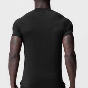 Camiseta de rendimiento de secado rápido para hombres activos para entrenamientos, deportes, correr y aventuras al aire libre para hombres camiseta con OEM - Product Image 6