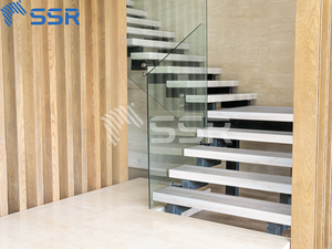 SSR Vina ไม้อะคาเซียไม้อัดลามิเนต scantling Square 4500-5100มม. ไม้ปรับแต่งได้สำหรับ handrail newel POST - Product Image 2
